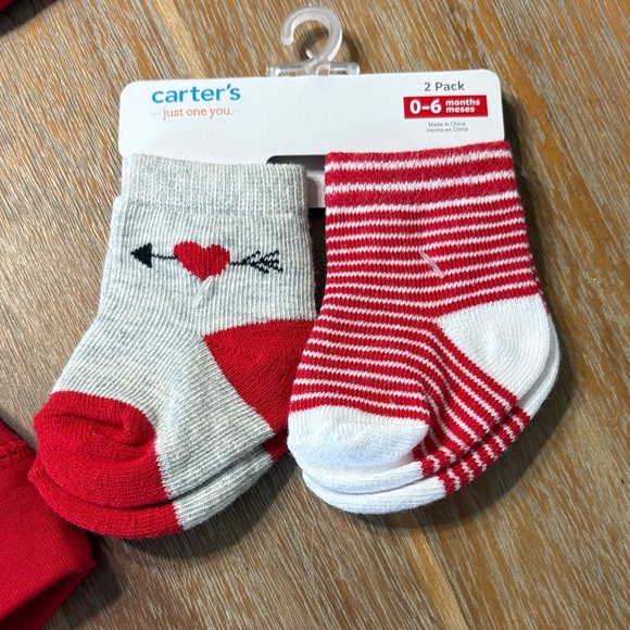 Carter's Red and Gray Kids Matching Set - Picture 5 of 9